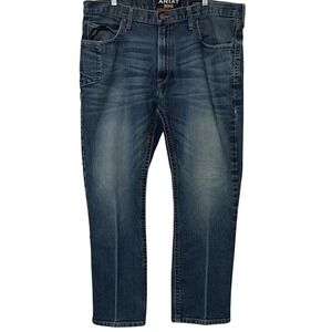 ARIAT Western Rebar M4 Low Rise Straight Jeans Mens 40 x 30